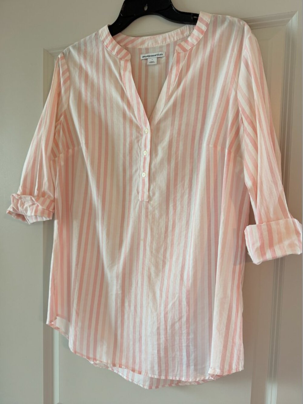 Pink & White cotton tunic